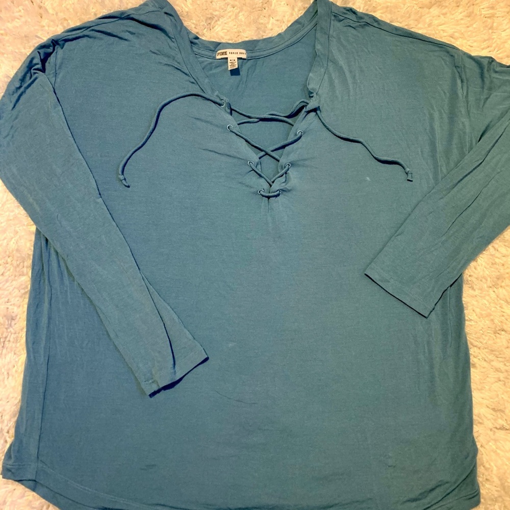 PINK Victoria's Secret Super Soft Long Sleeve Tee